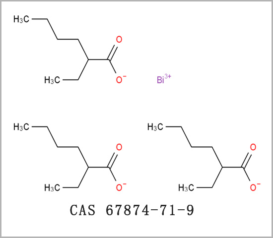 2-乙基己酸铋 异辛酸铋 CAS67874-71-9 提高起热稳定性 有机锡催化剂