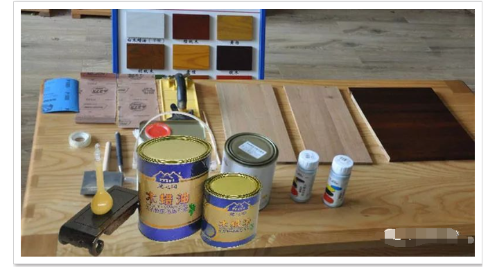木蜡油涂刷实木家具样板工艺